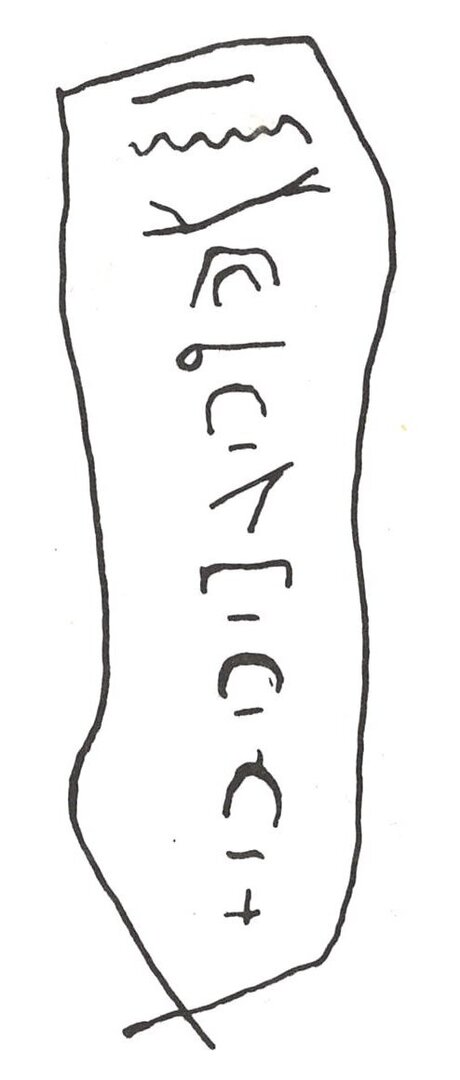 inscription of siglum WH 2744