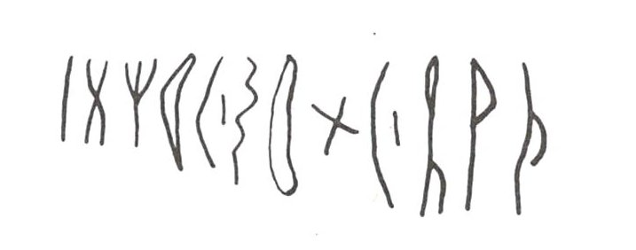 inscription of siglum WH 278