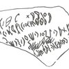 inscription of siglum WH 28