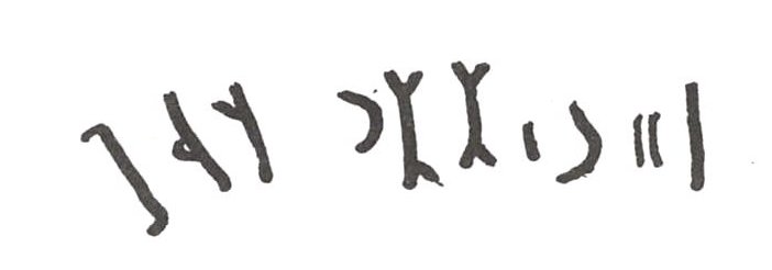 inscription of siglum WH 2805