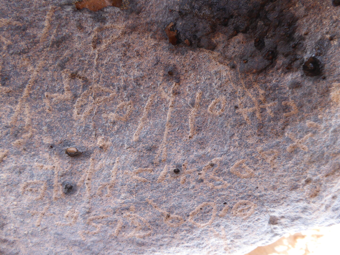 inscription of siglum WH 2815