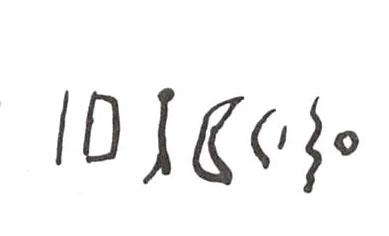 inscription of siglum WH 2929