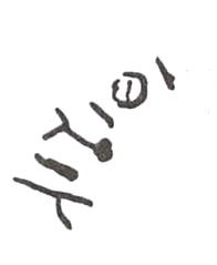 inscription of siglum WH 2974.3