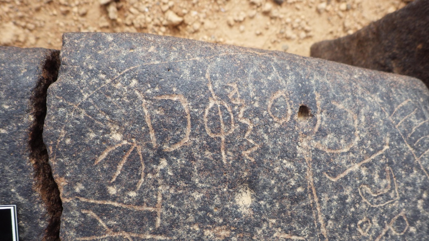 inscription of siglum WH 298