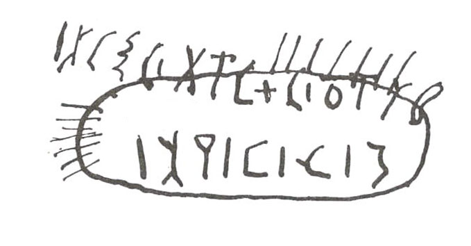 inscription of siglum WH 2993