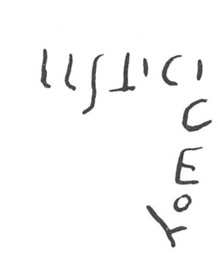 inscription of siglum WH 3020