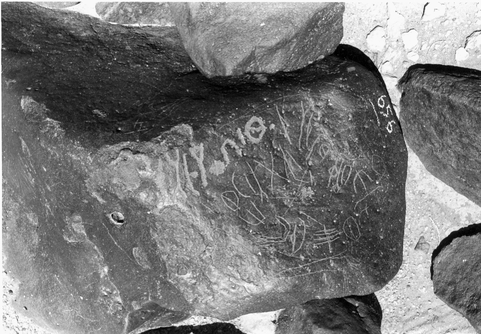 inscription of siglum WH 3049