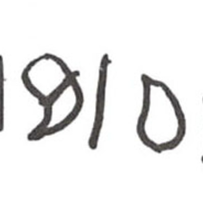 inscription of siglum WH 3054