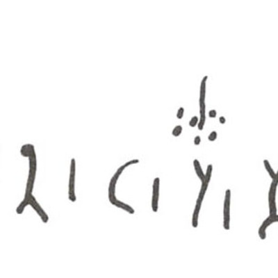 inscription of siglum WH 3065