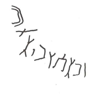 inscription of siglum WH 3074