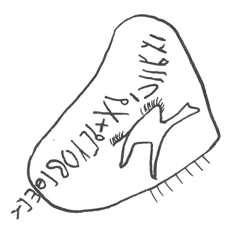 inscription of siglum WH 3097
