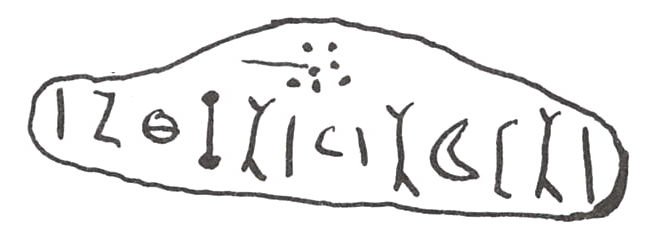 inscription of siglum WH 3114