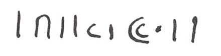 inscription of siglum WH 3138