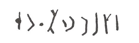 inscription of siglum WH 3179