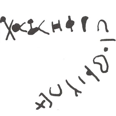 inscription of siglum WH 3186