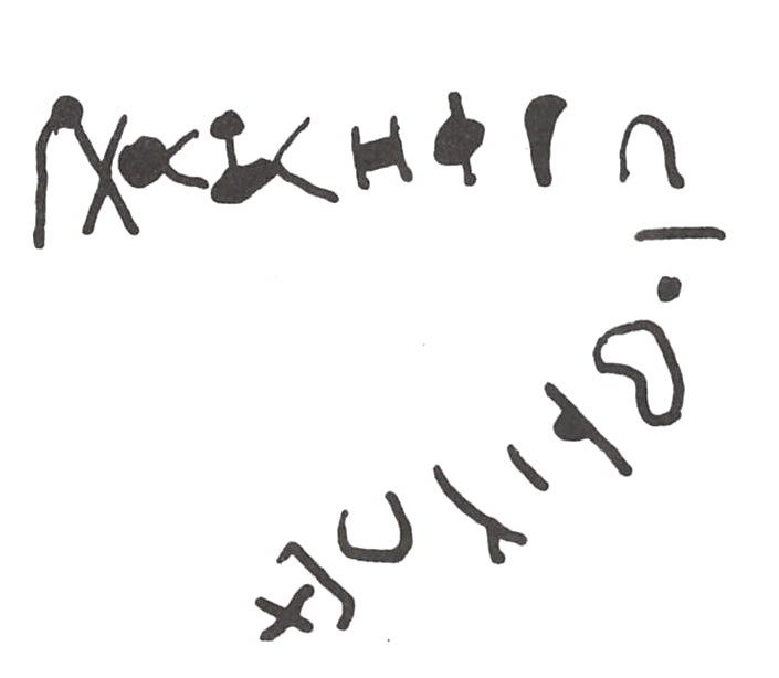 inscription of siglum WH 3186