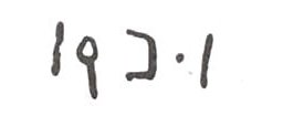 inscription of siglum WH 3239