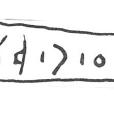 inscription of siglum WH 3268