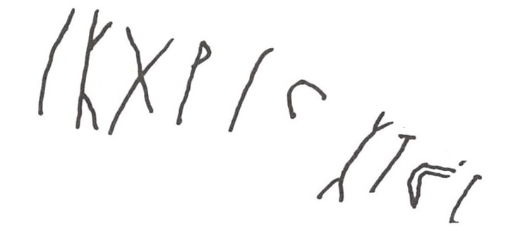 inscription of siglum WH 3292