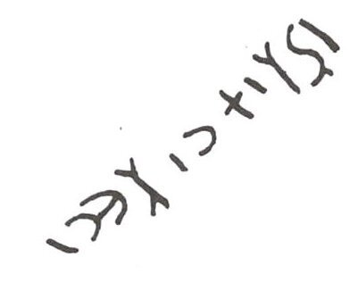 inscription of siglum WH 3298