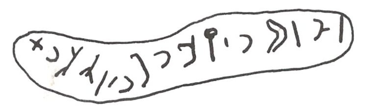 inscription of siglum WH 3315