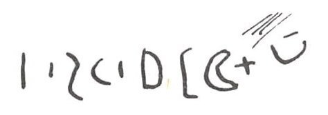 inscription of siglum WH 3350
