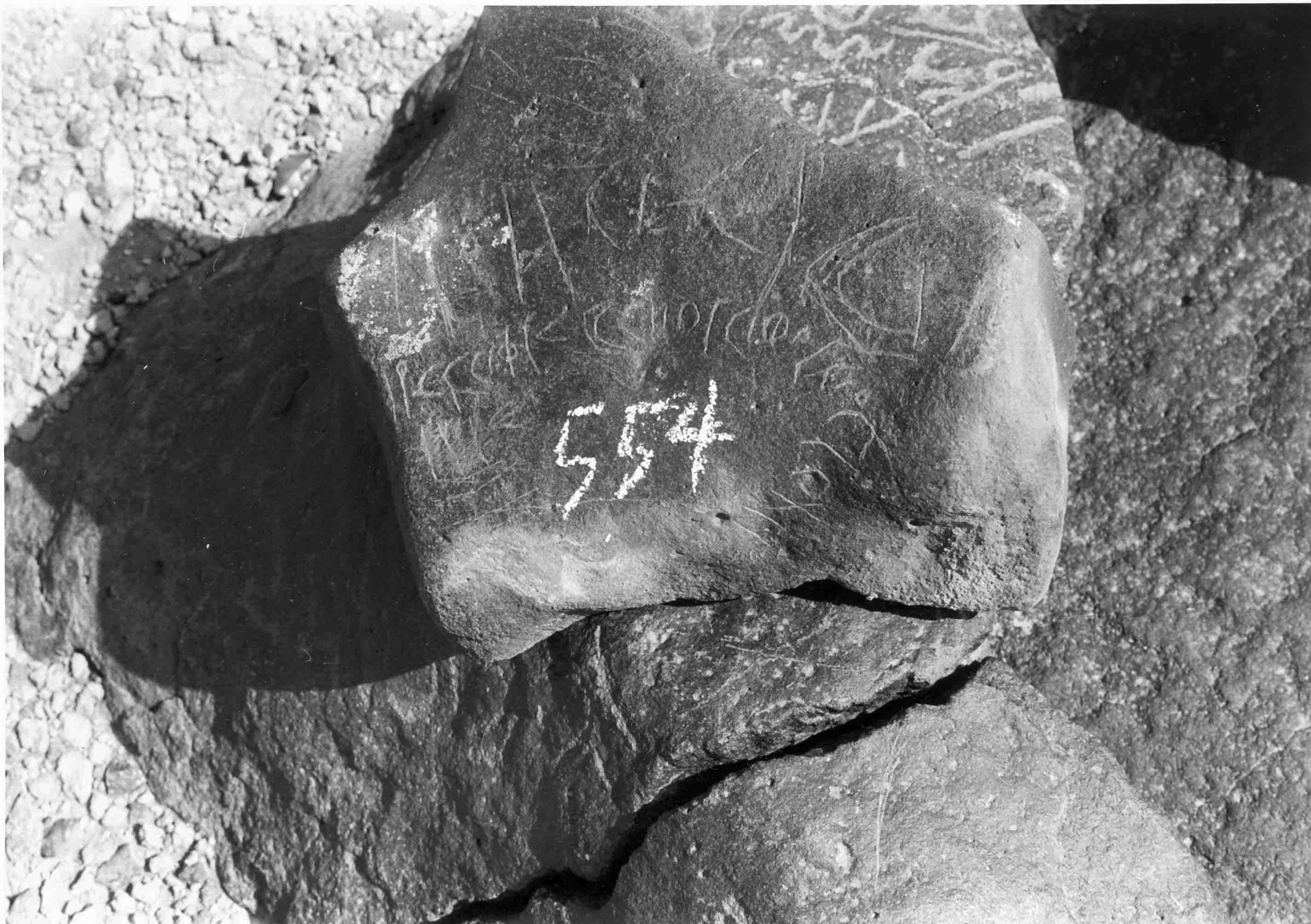 inscription of siglum WH 3392.1