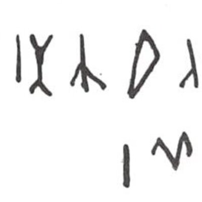 inscription of siglum WH 3498