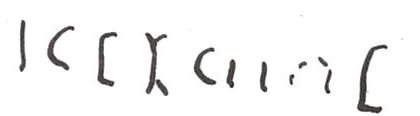 inscription of siglum WH 3524