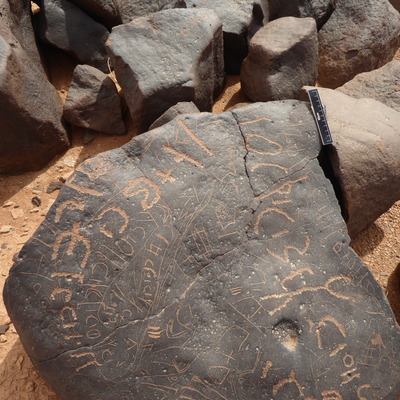 inscription of siglum WH 3591