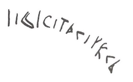 inscription of siglum WH 3606