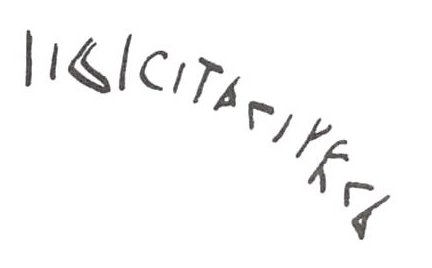 inscription of siglum WH 3606