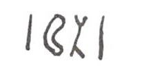 inscription of siglum WH 3608