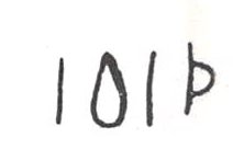 inscription of siglum WH 3621