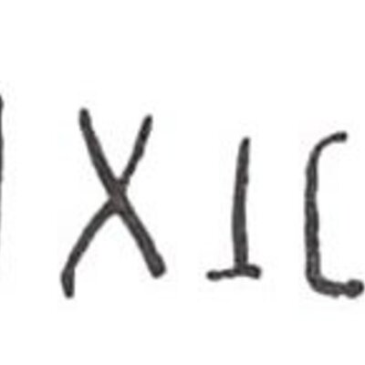 inscription of siglum WH 3672