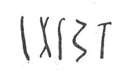 inscription of siglum WH 3673