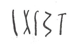 inscription of siglum WH 3673