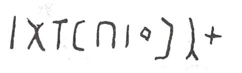 inscription of siglum WH 3674