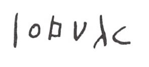 inscription of siglum WH 3699