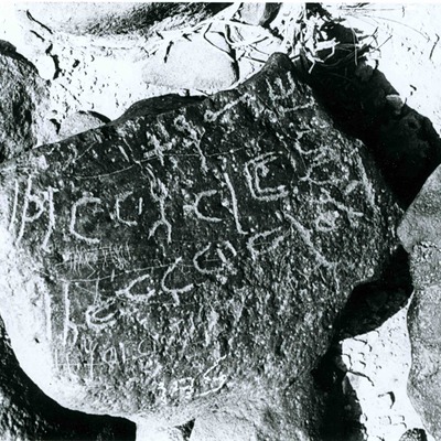 inscription of siglum WH 3722