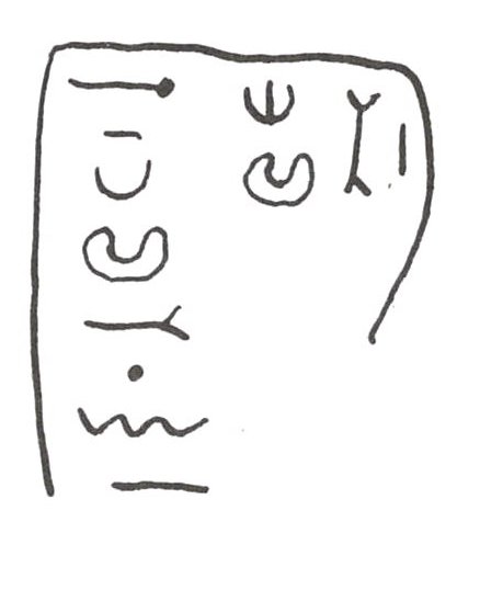 inscription of siglum WH 3732