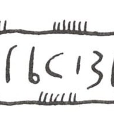 inscription of siglum WH 3741