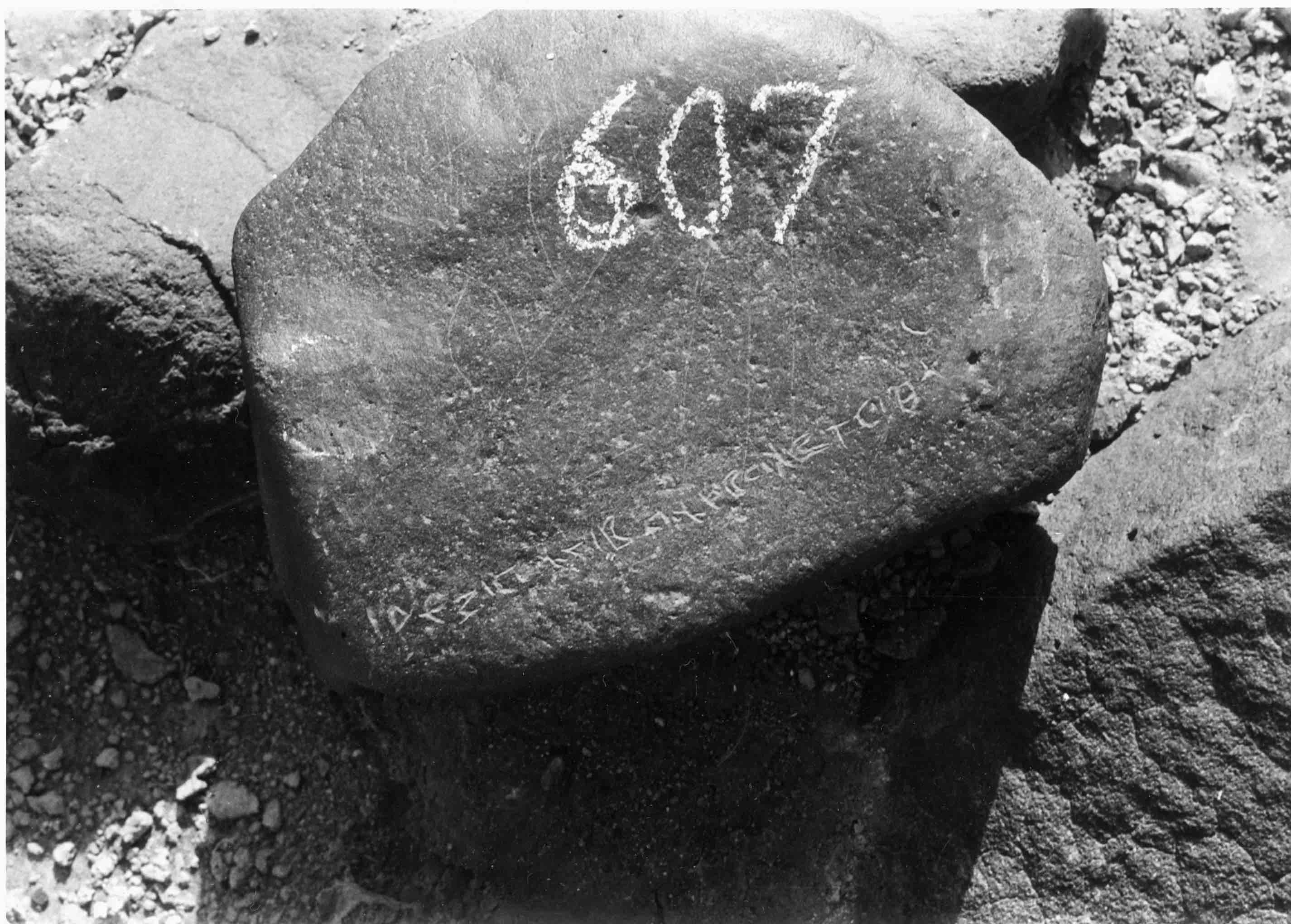 inscription of siglum WH 3843