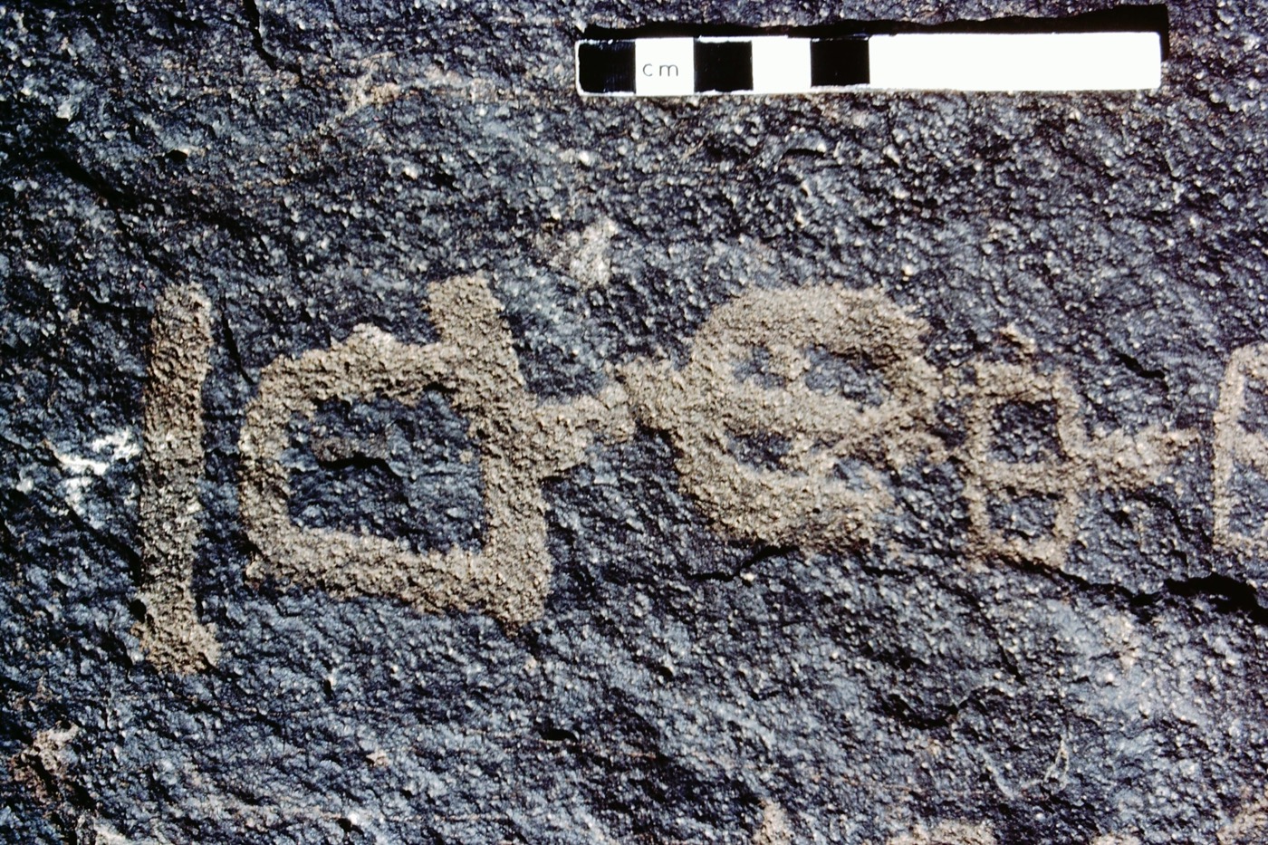 inscription of siglum WH 3923