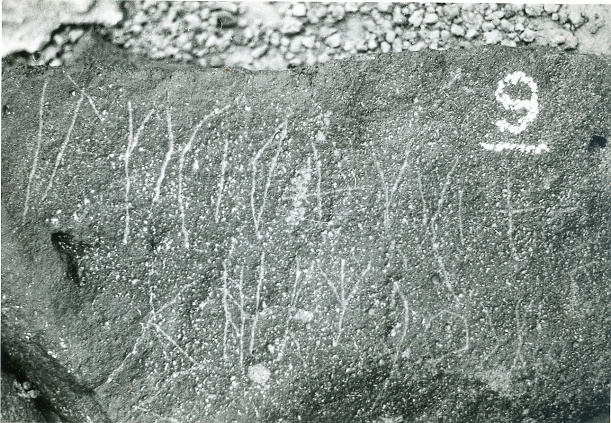 inscription of siglum WH 4