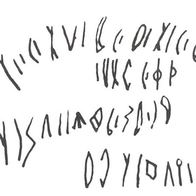 inscription of siglum WH 410