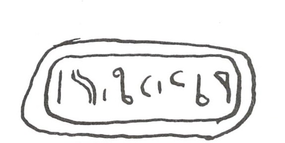 inscription of siglum WH 420