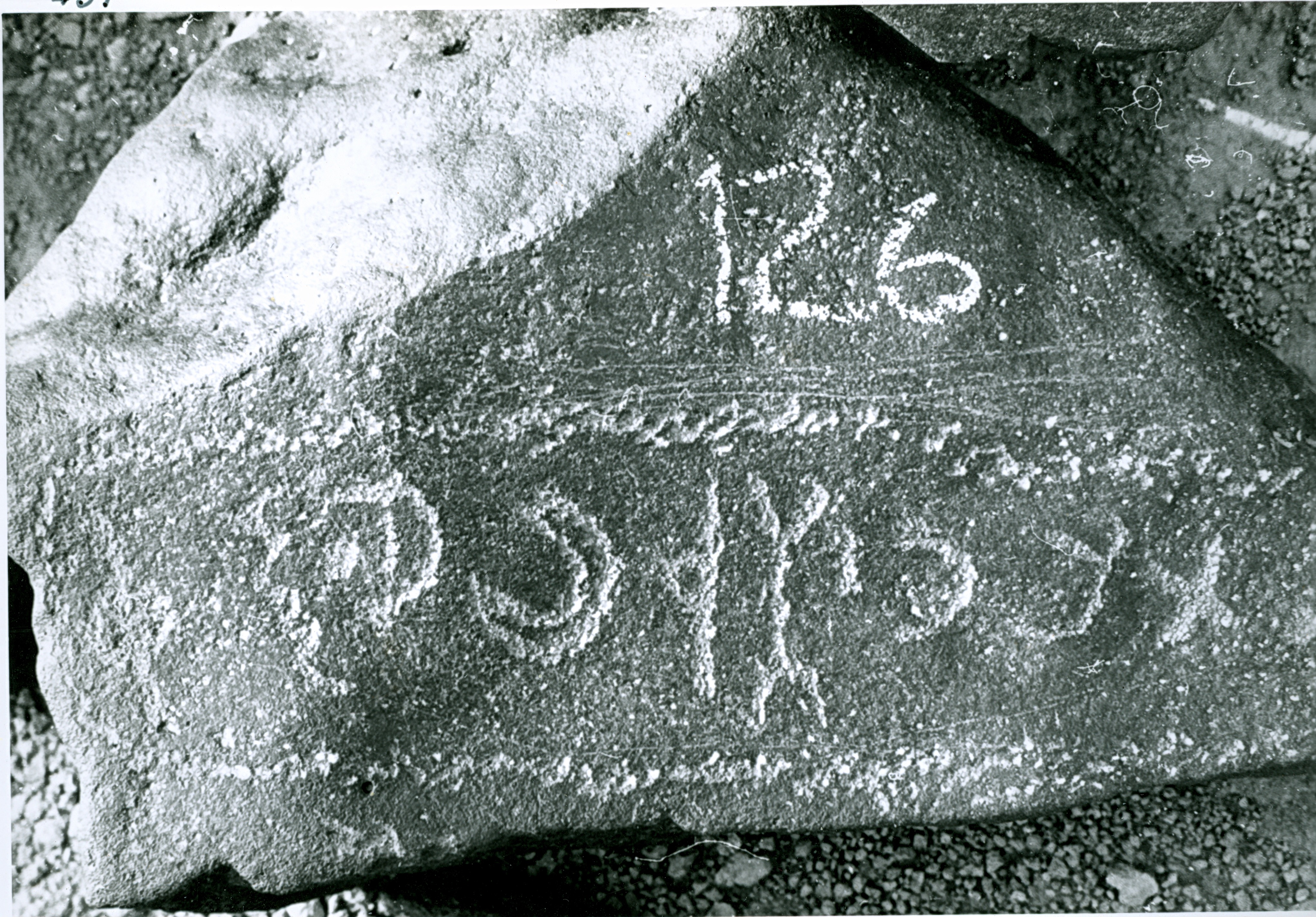 inscription of siglum WH 437