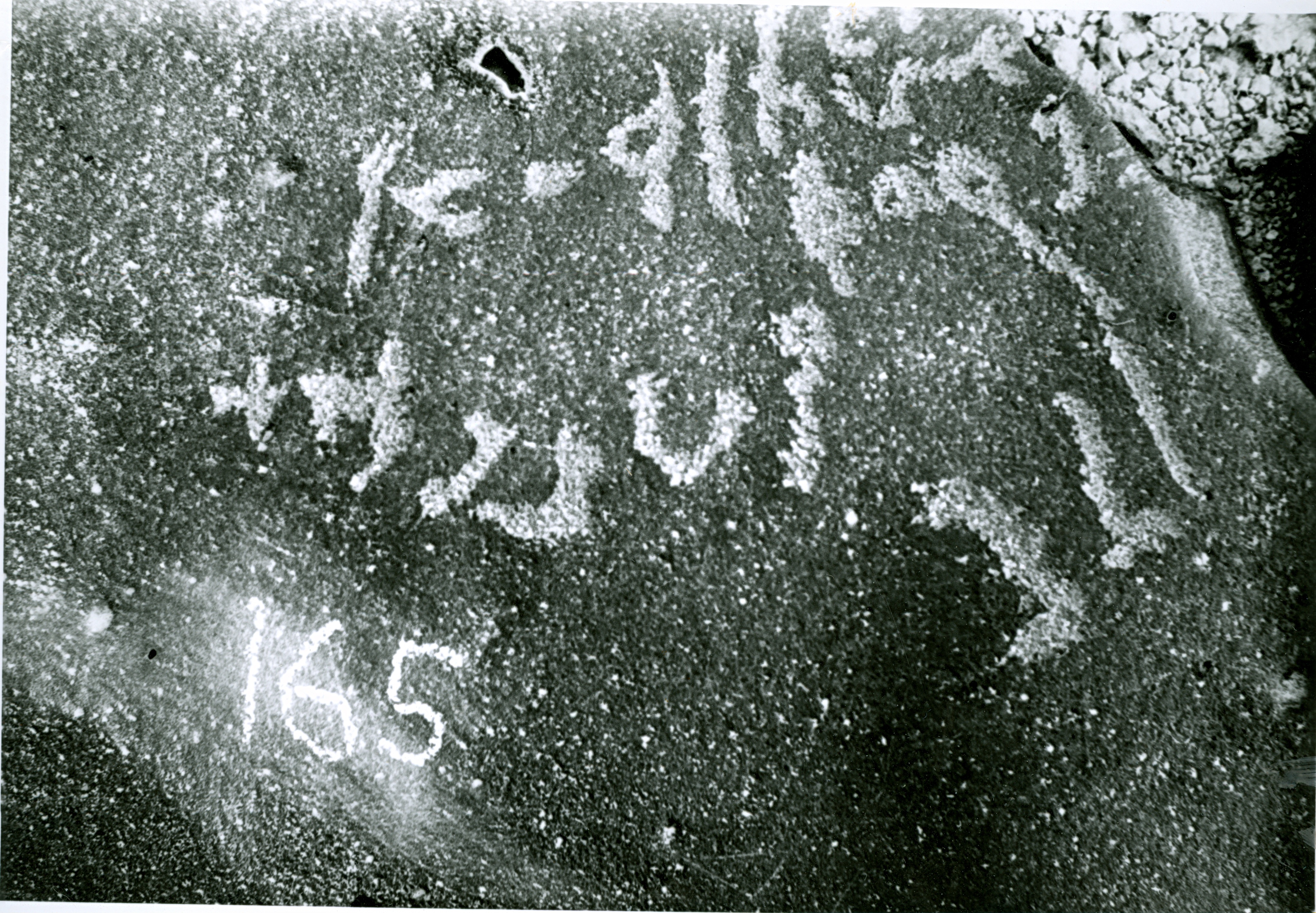 inscription of siglum WH 465.1