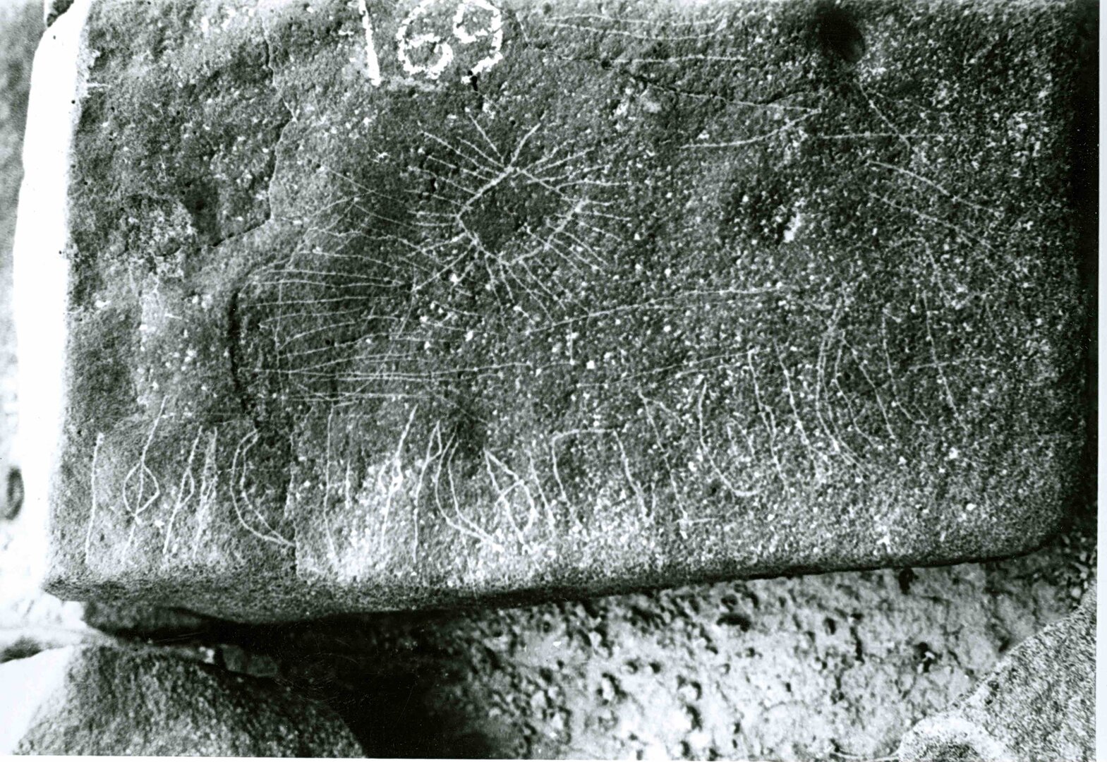inscription of siglum WH 599